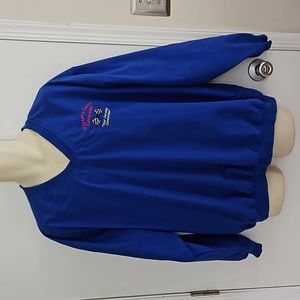 Vintage Embroidere Victory Lane Corvettes Pullover Windbreaker Size M Ov…